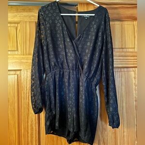 Lulus Black Romper